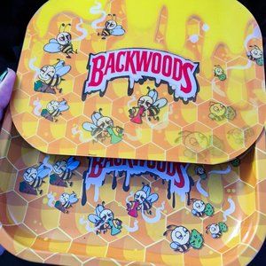3D Backwoods Dabbing Honey Bees Rolling Tray